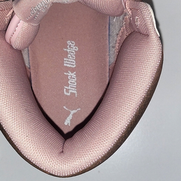 Puma rose gold mid-top sneakers - Picture 6 of 8